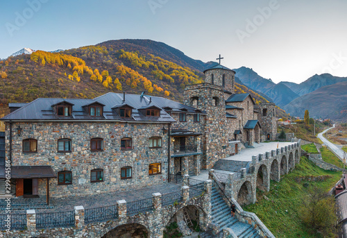 Fiagdon Monastery in North Ossetia. photo