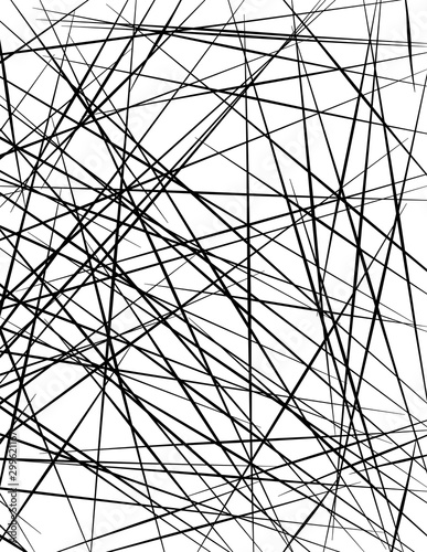 Chaotic Lines, Random Chaotic Lines, Scattered Lines, Random Chaotic Lines Asymmetrical Texture