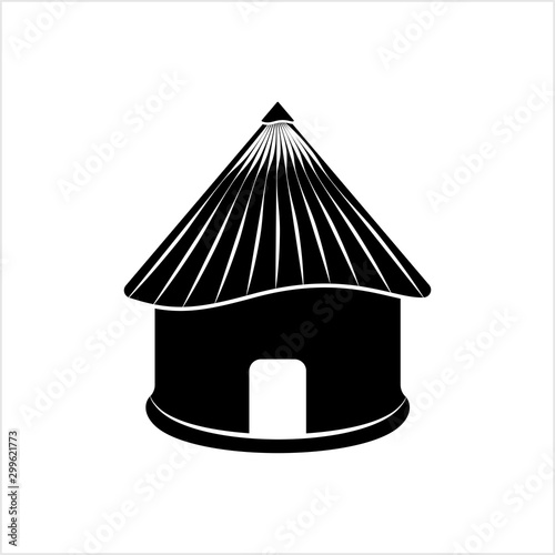Hut Icon, Village Hut Icon
