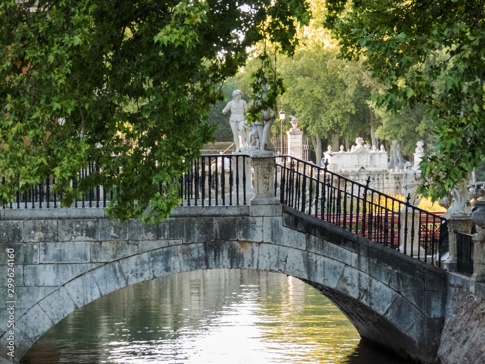 The Royal Palace of Aranjuez and its Exquisite Gardens, Spain, Madrid.