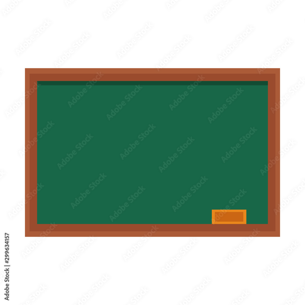 school chalkboard icon, flat design school chalkboard icon, flat design