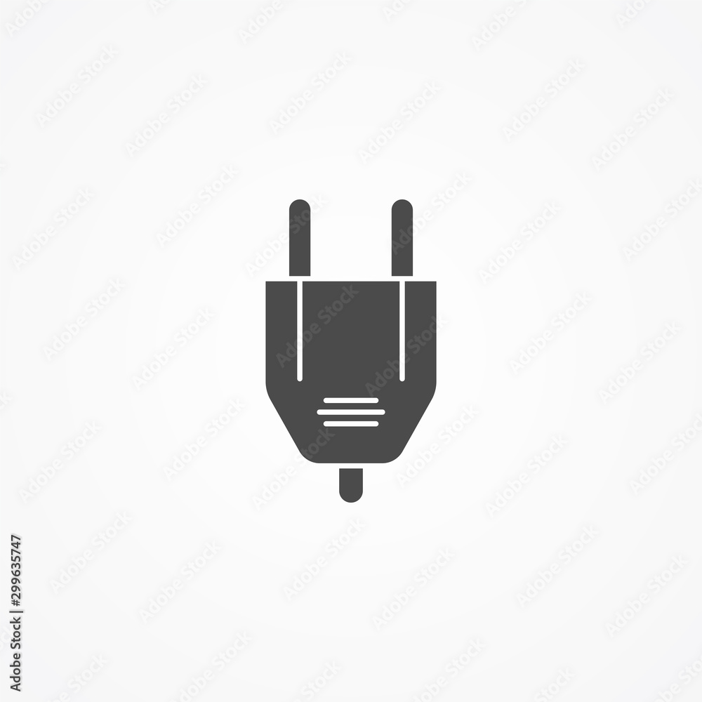 Plug vector icon sign symbol Plug vector icon sign symbol