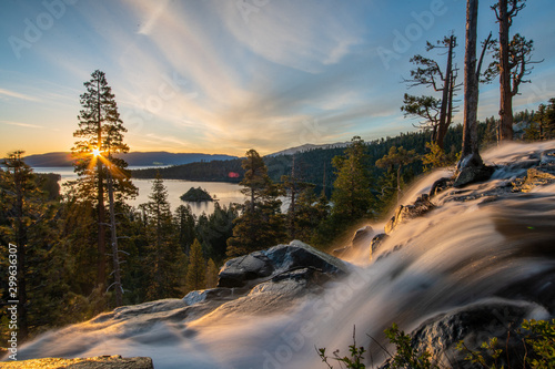 View from Eagle Falls, Lake Tahoe (sun rise)