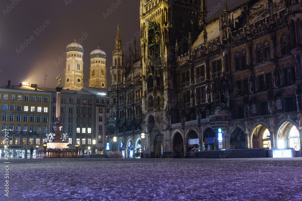 München bei nacht