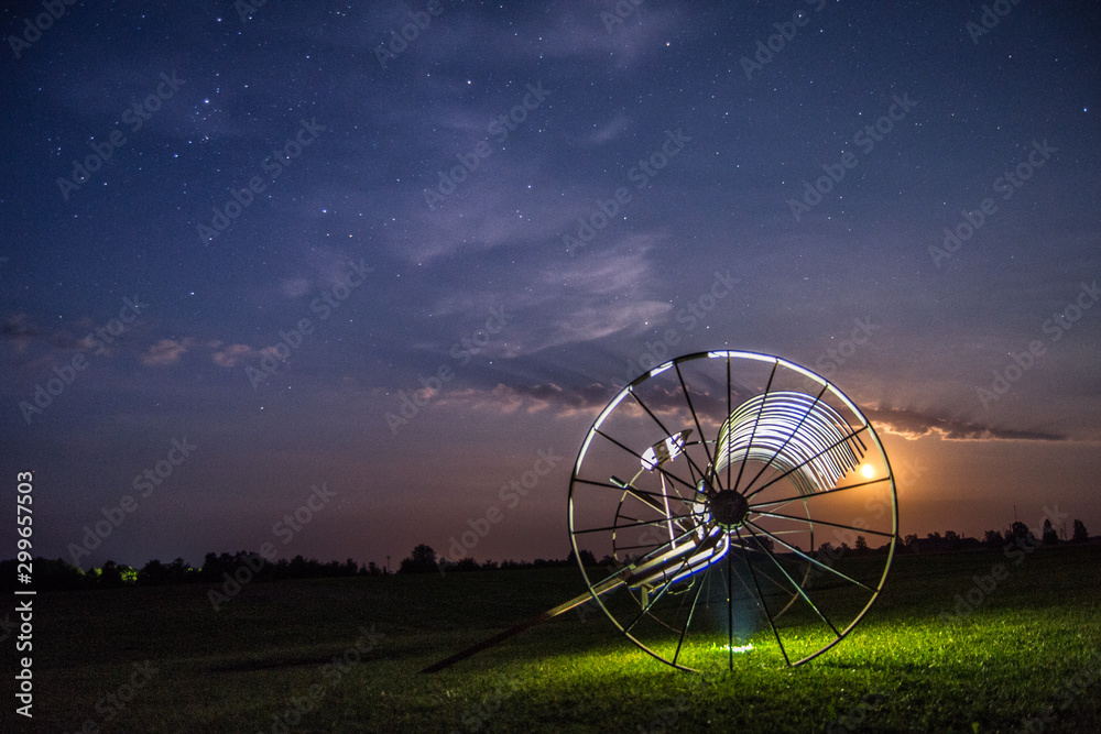 ferris wheel in the field ferris wheel in the field