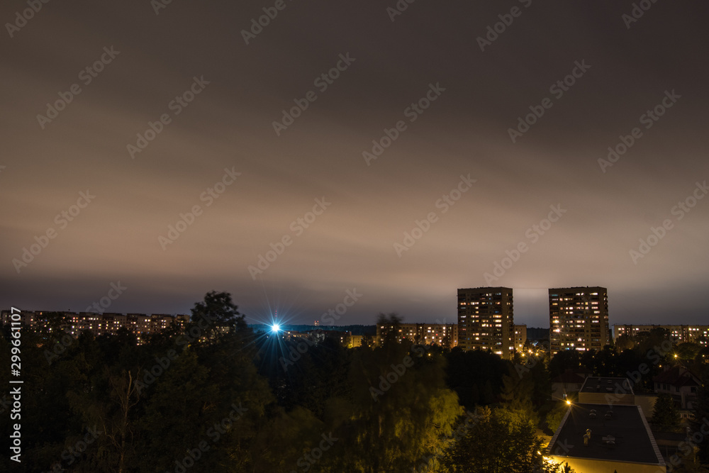 Fototapeta premium city at night