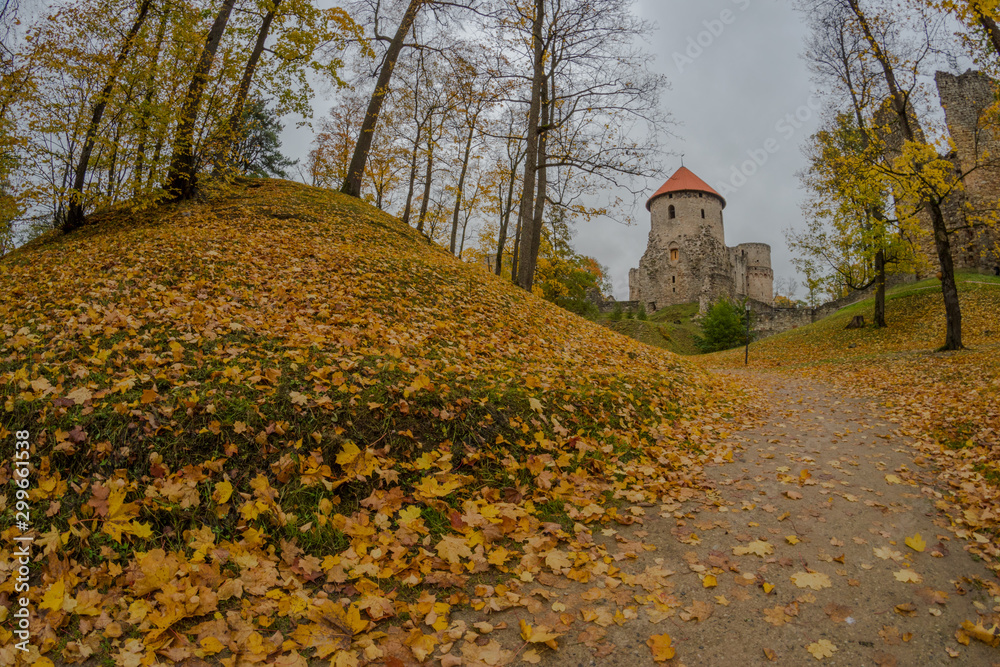 castle in autumn