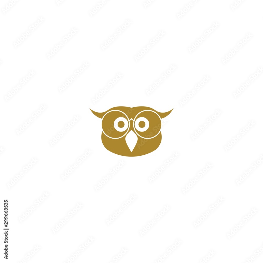 Owl logo template vector icon design Owl logo template vector icon design
