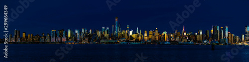 Canvas Print New York City Lights