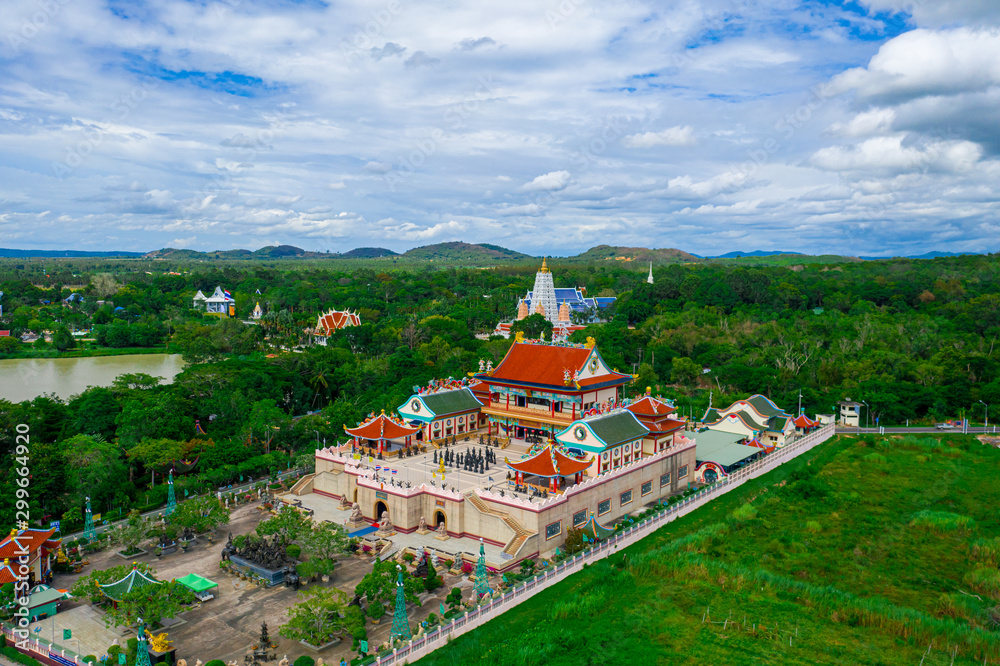 Wat Yan Sang Wararam Woramahawihan temple, Chonburi Province, Thailand