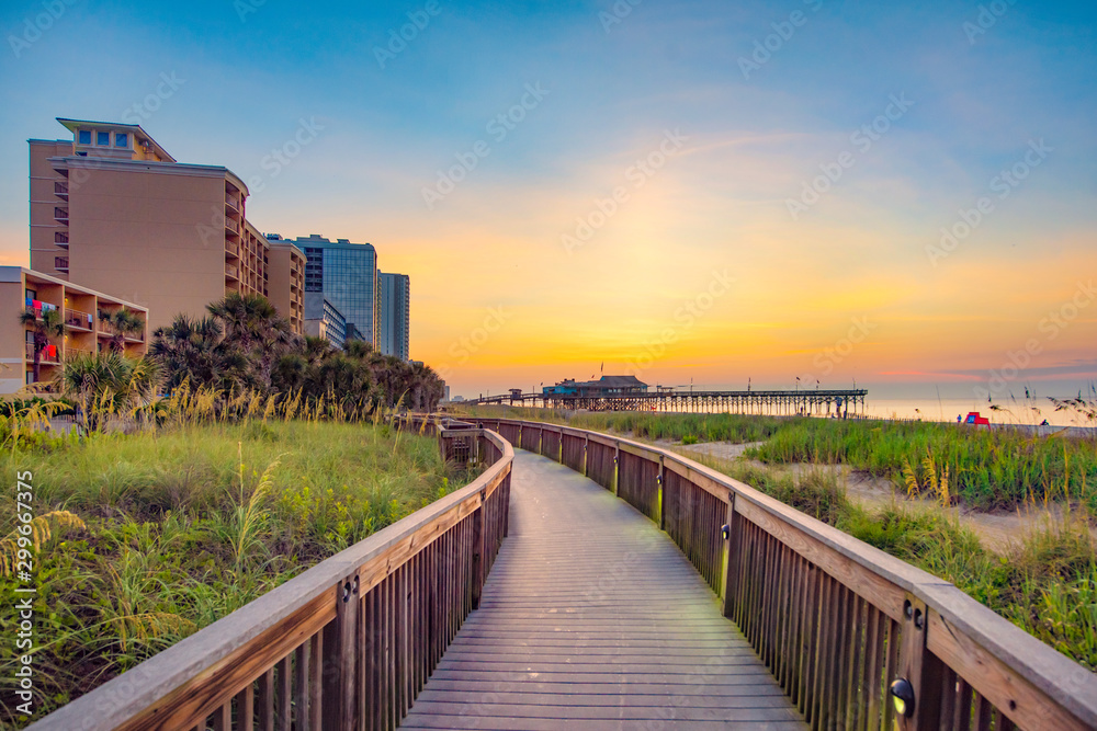 Myrtle Beach South Carolina SC at Sunrise