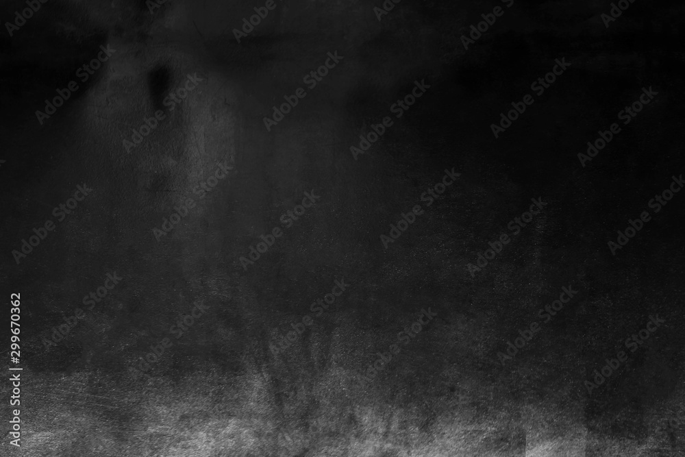 Black abstract background or texture and gradients shadow
