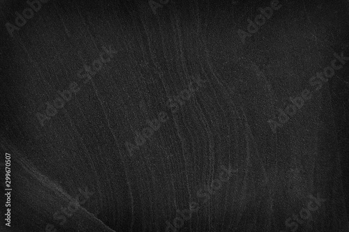 Dark gray black slate stone background or texture. photo