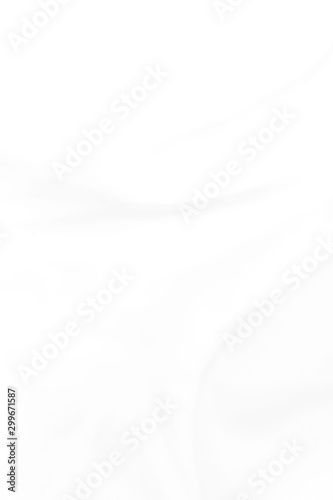 Abstract white fabric background with waves