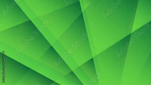 Green polygon background ve...