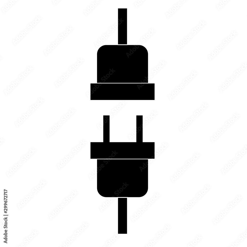 electricity connection icon on white background. flat style. electrical power plug icon for your web site design, logo, app, UI. electricity connection symbol. electrical plug sign. electricity connection icon on white background. flat style. electrical power plug icon for your web site design, logo, app, UI. electricity connection symbol. electrical plug sign.