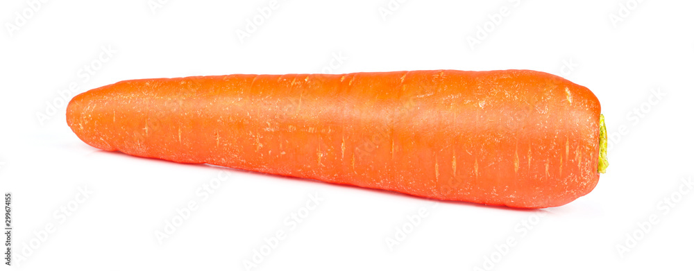 Fresh carrot isolated on white background. Fresh carrot isolated on white background.