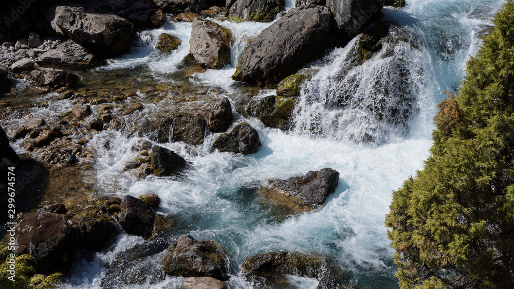 foaming stream foaming stream