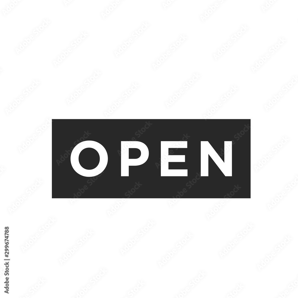 Close and Open icon vector isolated symbol illustration EPS 10
