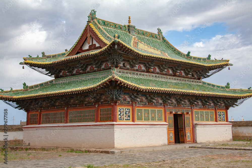 Shankh Monastery temple in Mongolia