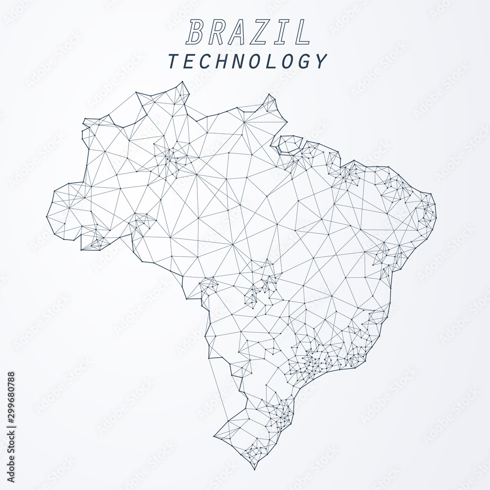 Abstract of world network in Brazil
