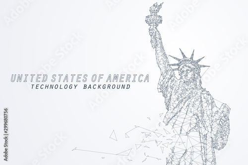 Abstract of world network in America
