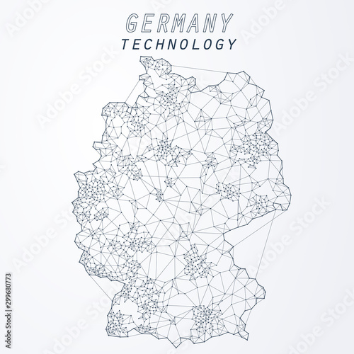 Abstract of world network in Germany