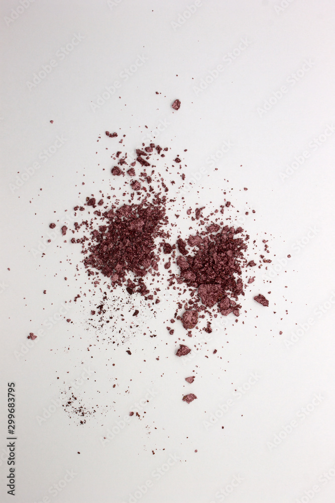 This is a photograph of a Metallic Purple Powder Eyeshadow isolated on a White Background This is a photograph of a Metallic Purple Powder Eyeshadow isolated on a White Background