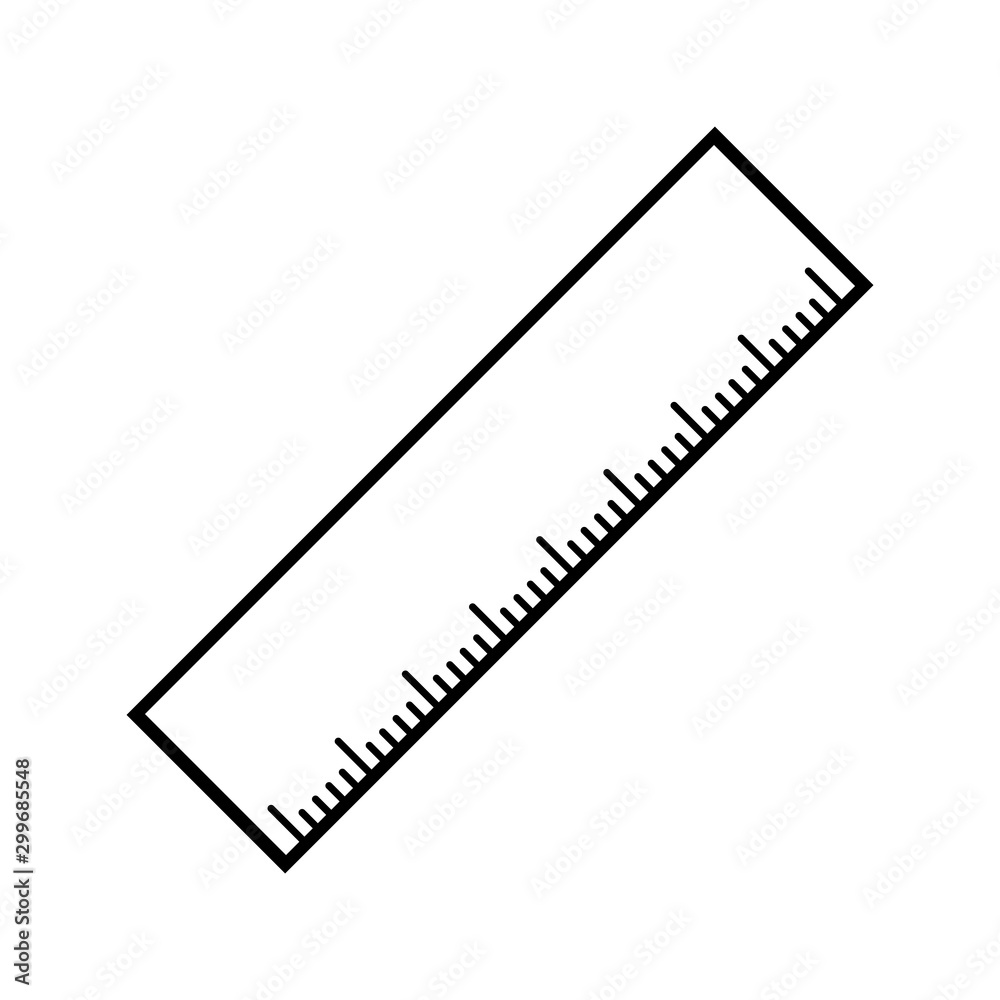 ruler icon vector ruler icon vector