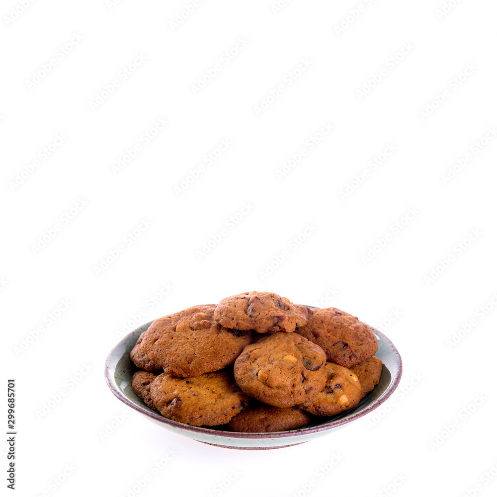 Cookies or Chocolate chips cookies with concept design. Cookies or Chocolate chips cookies with concept design.