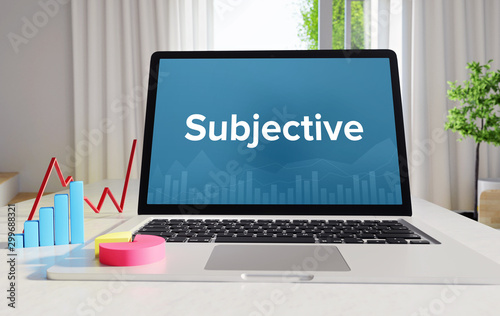 Slika na platnu Subjective – Statistics/Business