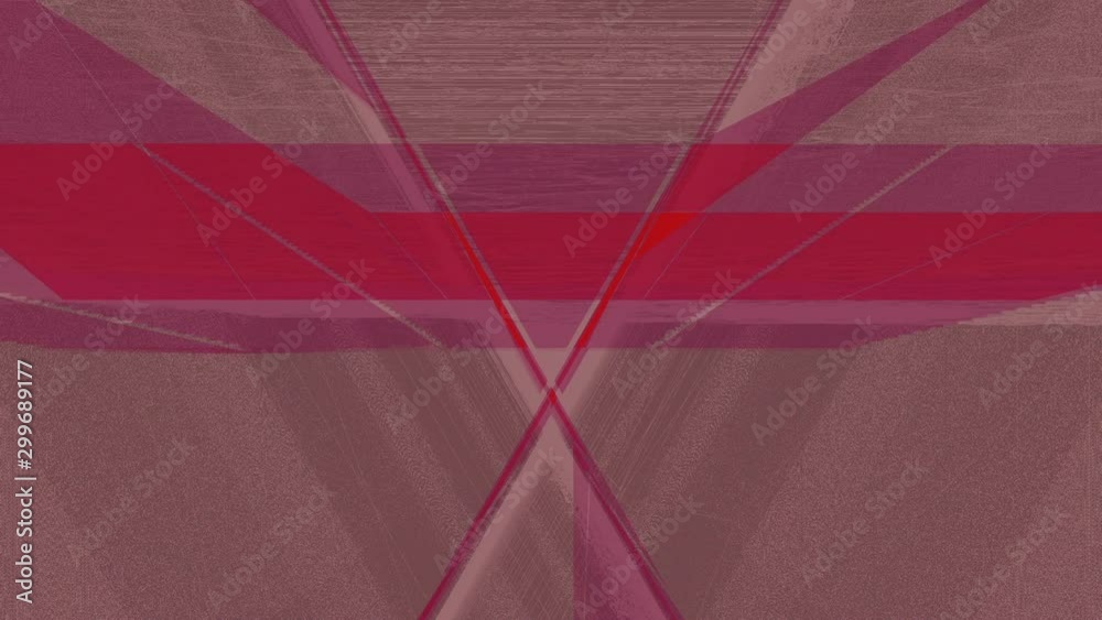 Abstract Background Glitching Triangular Tunnel Multi Coloured