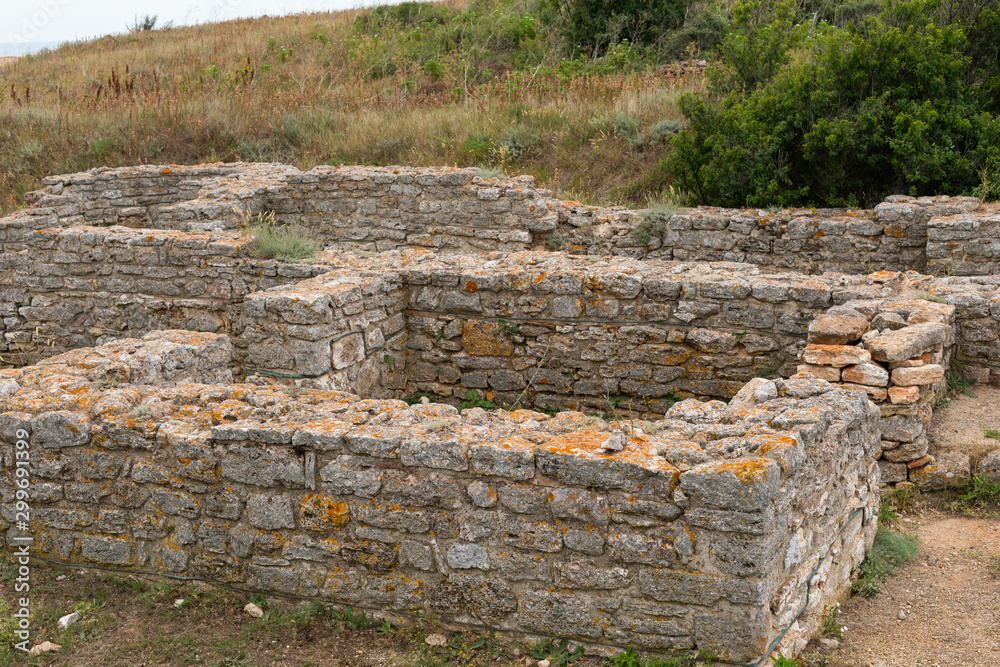 Ruins in kaliakra