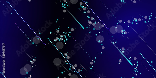 Fast Effect. Motion Neon. Seamless Pattern. Glitch