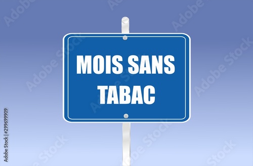 panneau mois sans tabac