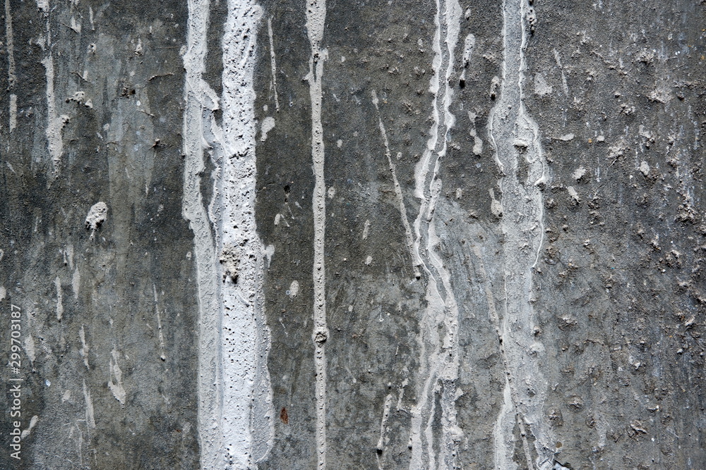 Stucco white wall background or texture.Wall fragment with scratches and cracks.White and golden messy wall stucco texture background. Decorative wall paint.Ultrawide Grunge Seamless Grey Grunge.