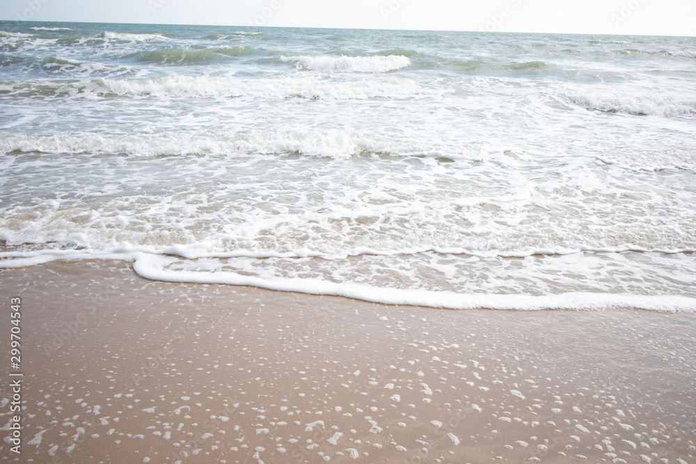 Chanthaburi beach, tourist attraction of Thailand Chanthaburi beach, tourist attraction of Thailand