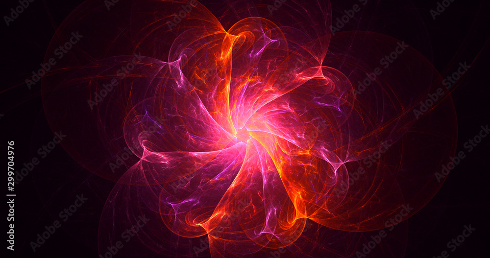 Fractal 3D rendering abstract light background Fractal 3D rendering abstract light background