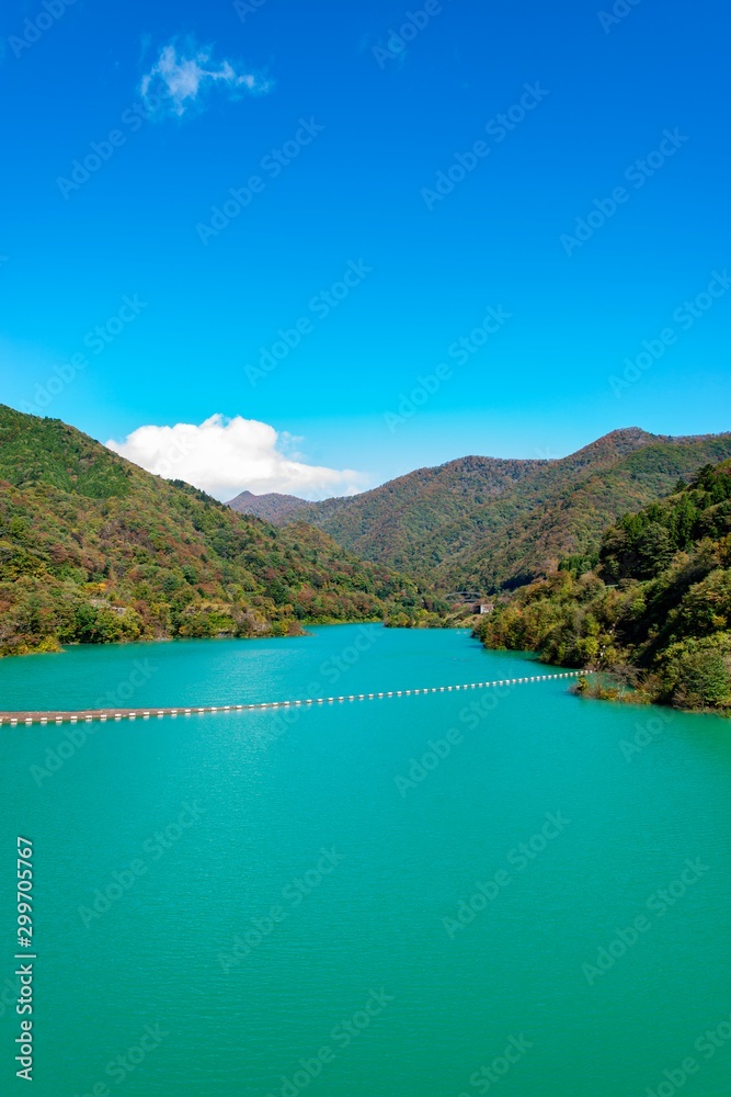 deep blue the okusima lake