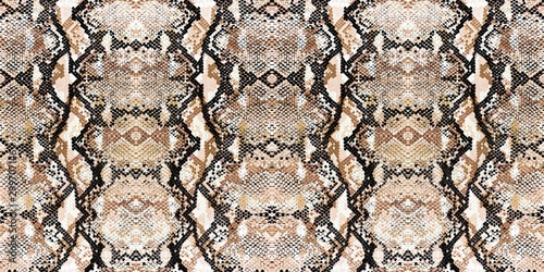 Mix animal skin print repeat seamless pattern design. Leopard, snake, zebra, tiger, crocodile texture background.