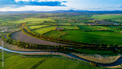 Fototapeta Naklejka Na Ścianę i Meble -  Rural Farmland, County Wexford, Ireland