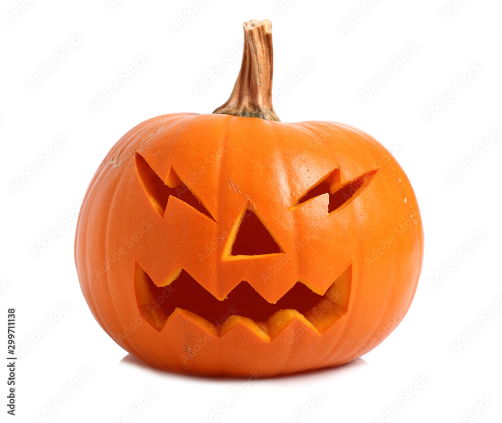Jack o lantern. Isolated on a white background. Jack o lantern. Isolated on a white background.