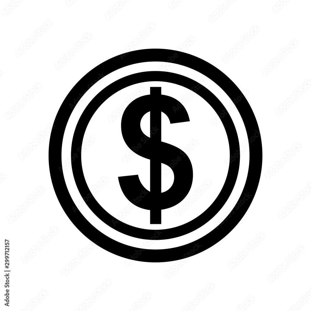 coin - money icon vector design template coin - money icon vector design template