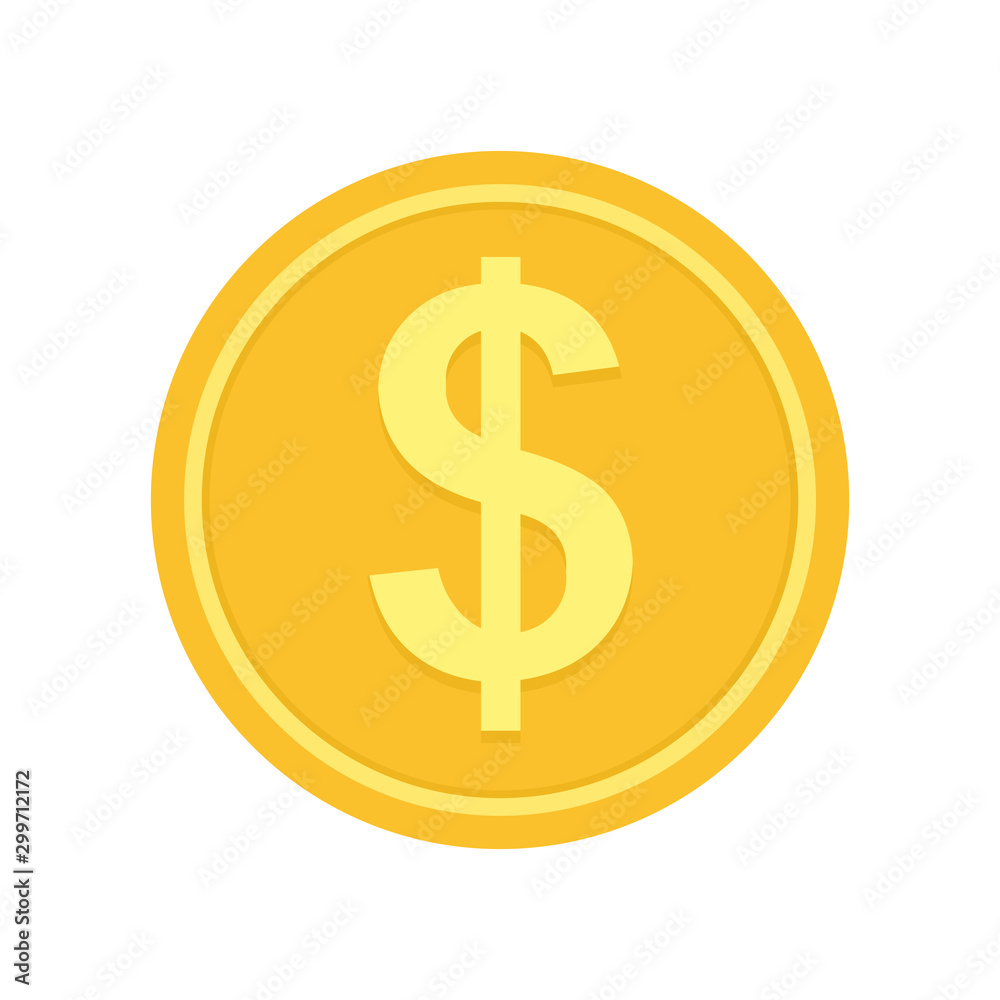 coin - money icon vector design template coin - money icon vector design template