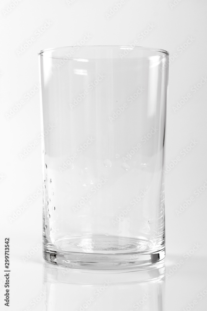 Empty Glass Cup. Isolated with clipping path. Empty Glass Cup. Isolated with clipping path.