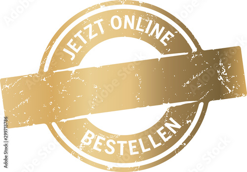 siegel Button Jetzt online bestellen mit Freiraum für Website