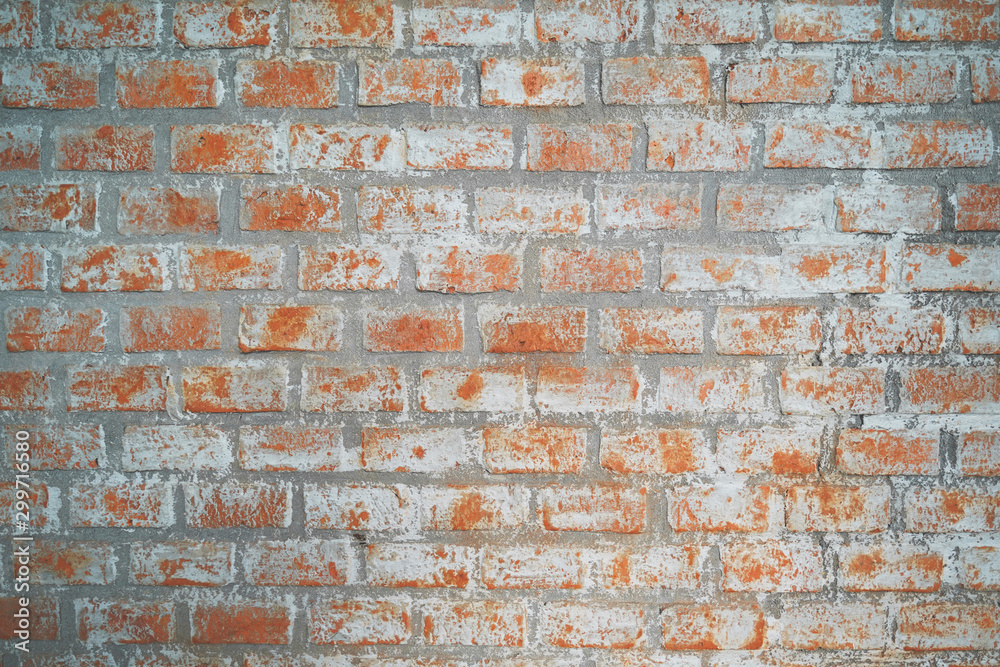 Old brick wall masonry. Brick wall texture for background.