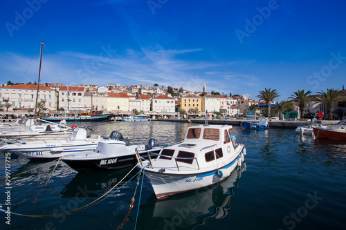 Port of Mali Losinj  Losinj  Island of Cres  Croatia  Kvarner Gulf  Adriatic Sea  Croatia