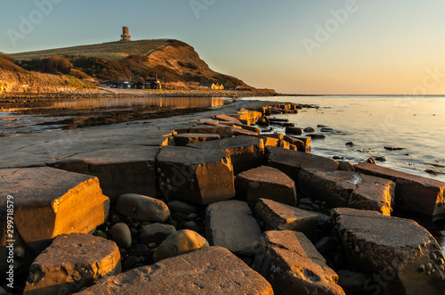 Obraz na płótnie Kimmeridge, Dorset, England w salonie