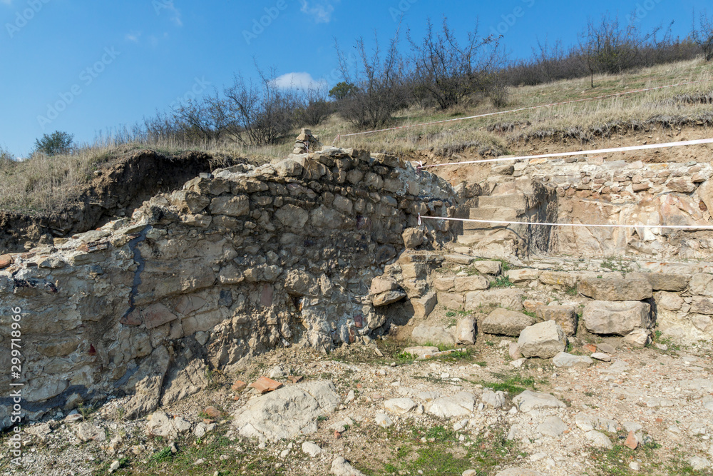 Heraclea Sintica -  Ruins of Аntique Macedonia city, Bulgaria